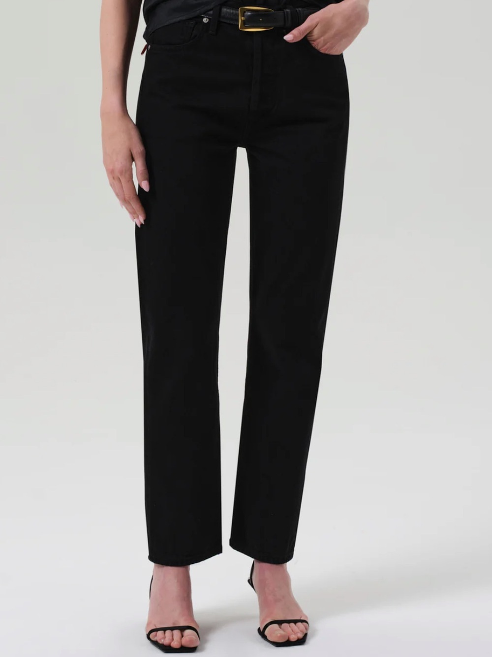 Citizens of Humanity Blaine Vintage Straight Jeans NWT Black Size 30 High Rise